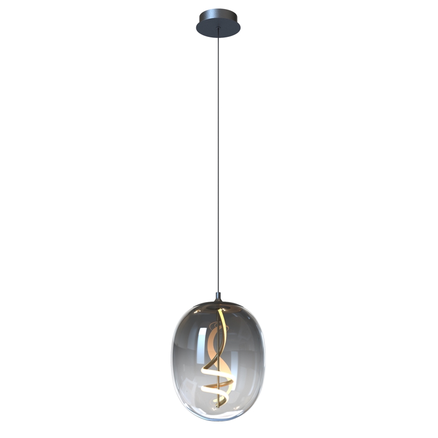 ONLI - Світлодіодна підвісна люстра LILLY LED/12W/230V 4000K чорний