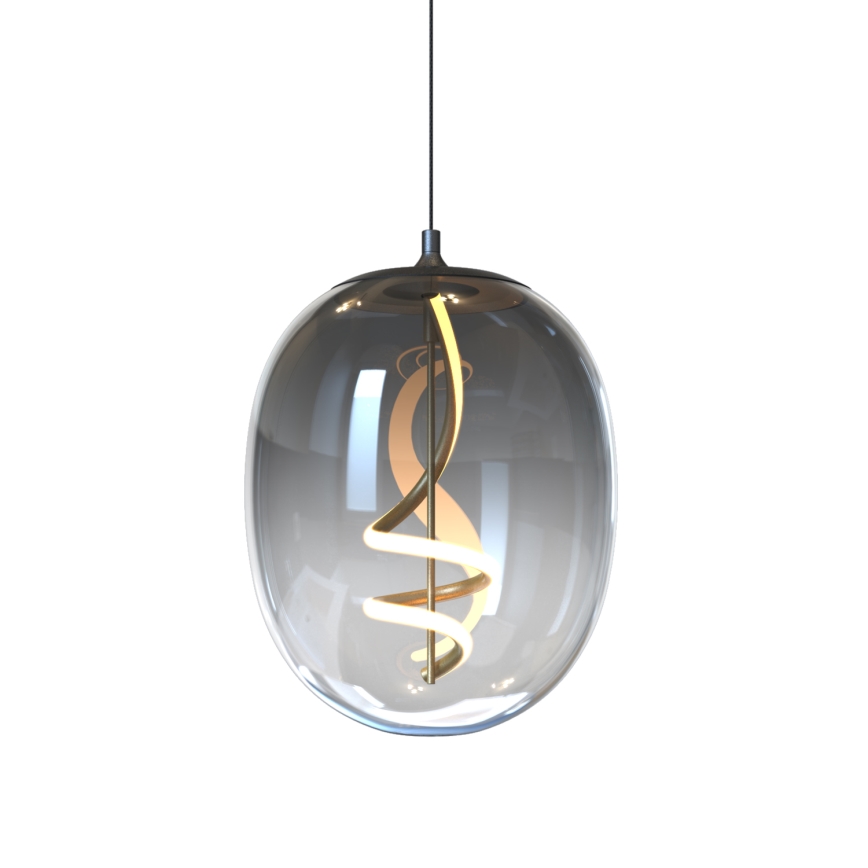 ONLI - Світлодіодна підвісна люстра LILLY LED/12W/230V 4000K чорний