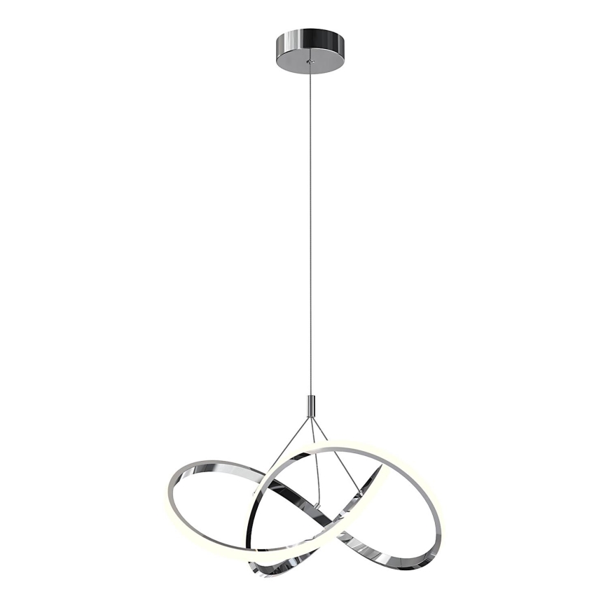 ONLI - Світлодіодна підвісна люстра LOOP LED/40W/230V 4000K глянцевий хром