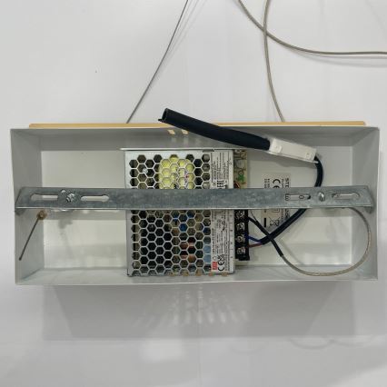 ONLI - Світлодіодна підвісна люстра NILO LED/70W/230V 4000K коричневий/білий