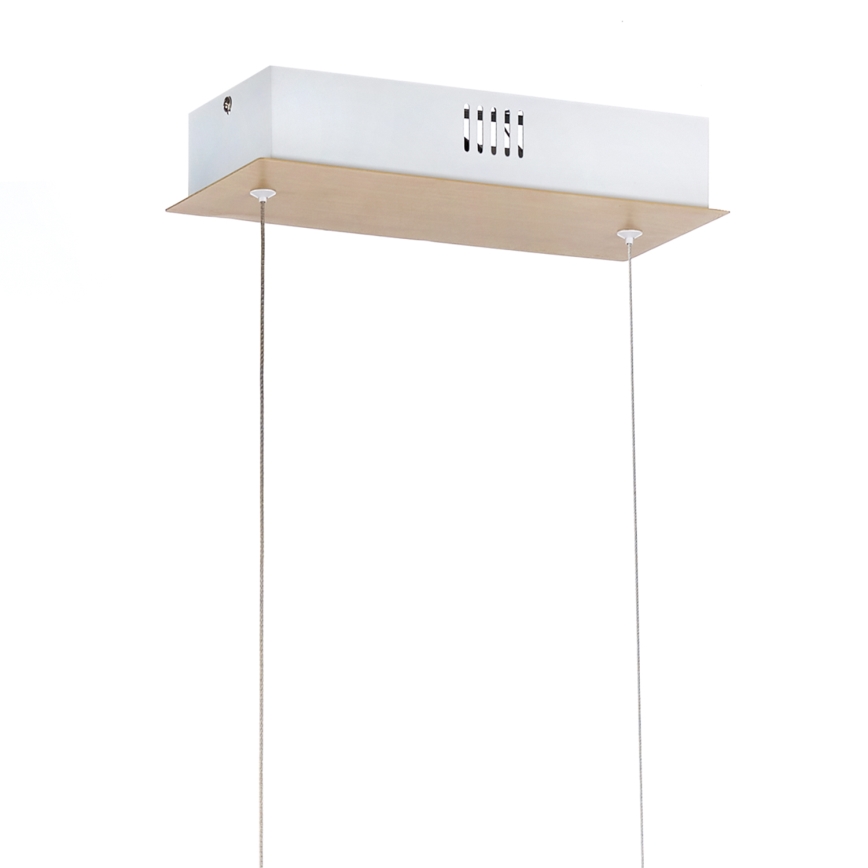 ONLI - Світлодіодна підвісна люстра NILO LED/70W/230V 4000K коричневий/білий