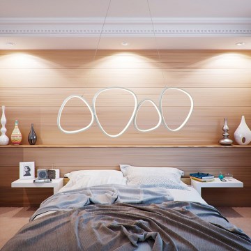 ONLI - Світлодіодна підвісна люстра ROMEO LED/48W/230V 4000K білий