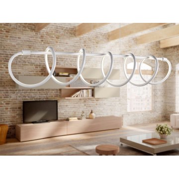 ONLI - Світлодіодна підвісна люстра SPIRALE LED/72W/230V 3000K білий