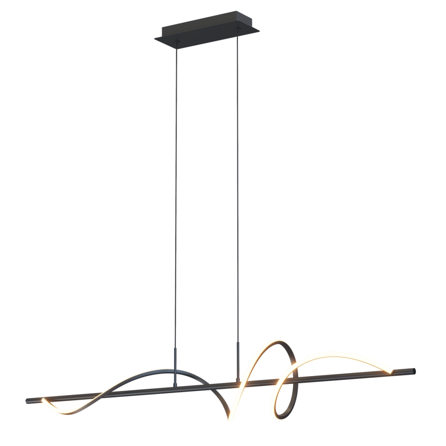 ONLI - Світлодіодна підвісна люстра TWIST LED/30W/230V 4000K чорний