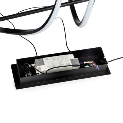 ONLI - Світлодіодна підвісна люстра TWIST LED/30W/230V 4000K чорний