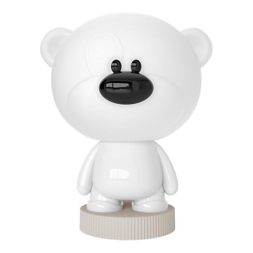 ONLI - Світлодіодний дитячий RGB-нічник PUPPIES LED/3W/USB плюшевий ведмедик 30 см