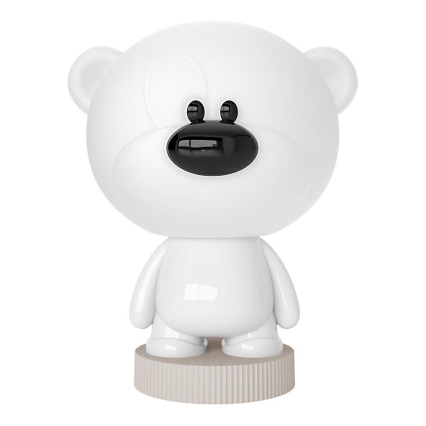 ONLI - Світлодіодний дитячий RGB-нічник PUPPIES LED/3W/USB плюшевий ведмедик 30 см