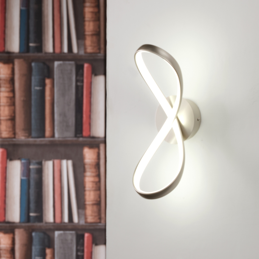 ONLI - Світлодіодний настінний світильник INFINITY LED/15W/230V 4500K матовий хром
