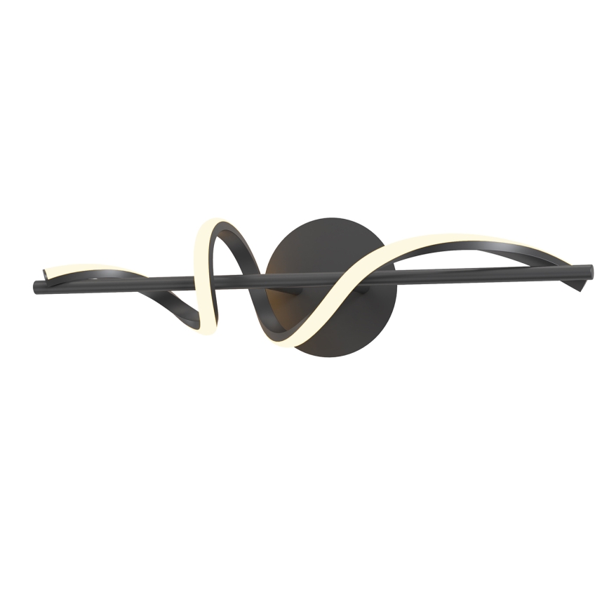 ONLI - Світлодіодний настінний світильник TWIST LED/25W/230V 4000K чорний