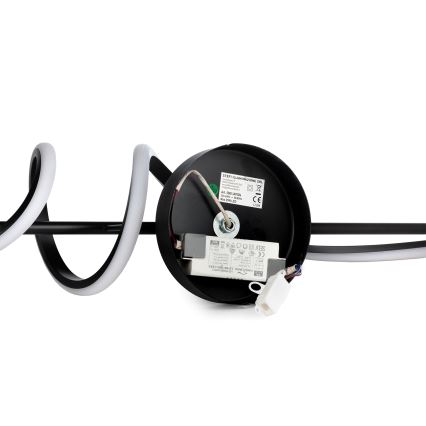 ONLI - Світлодіодний настінний світильник TWIST LED/25W/230V 4000K чорний