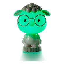 ONLI - Світлодіодний дитячий RGB-нічник PUPPIES LED/3W/USB овечка 33 см
