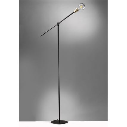 ONLI - Торшер ASTE 1xE27/15W/230V черный/золотистый