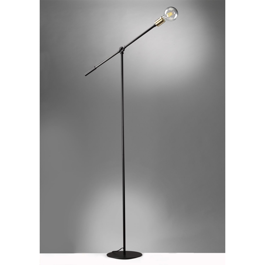 ONLI - Торшер ASTE 1xE27/15W/230V черный/золотистый