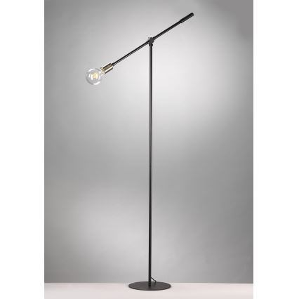 ONLI - Торшер ASTE 1xE27/15W/230V черный/золотистый