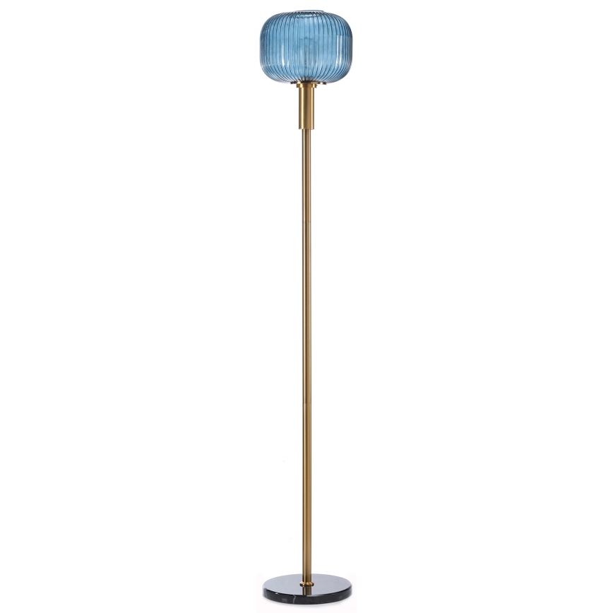 ONLI - Торшер DOROTY 1xE27/22W/230V синій/золотий