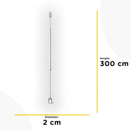 ONLI - торшер SIRILLA с LED-модулем 20 Вт (230 В), черный