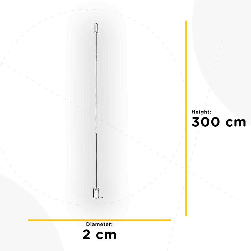 ONLI - торшер SIRILLA с LED-модулем 20 Вт (230 В), черный