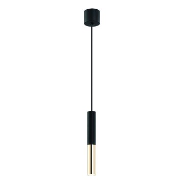 Open Design OR80810 - підвісна люстра SLIMI на тросі 1xG9/3,5W/230V чорна/золота