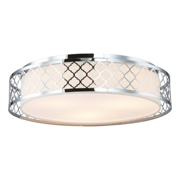 Open Design OR81008 - Потолочный светильник CAVALLI 3xE27/15W/230V диам. 52 см полированный хром