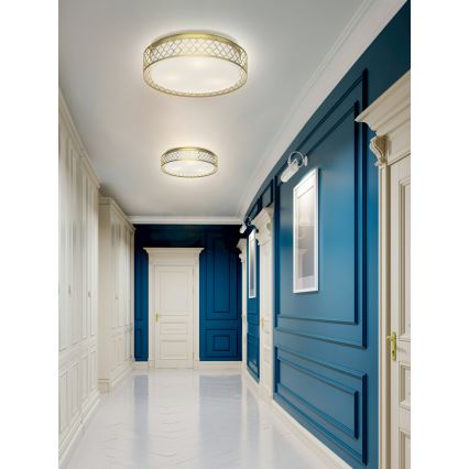 Open Design OR81015 - стельовий світильник CAVALLI 3xE27/15W/230V, діаметр 52 см, латунь