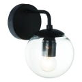 Open Design OR81404 - Настенный светильник BAO 1xE27/8W/230V черный/прозрачный