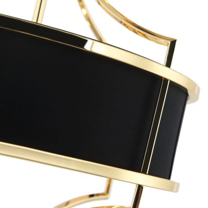 Open Design OR84153 - Люстра на штанзі STESSO 4xE27/15W/230V діаметр 42 см золота/чорна