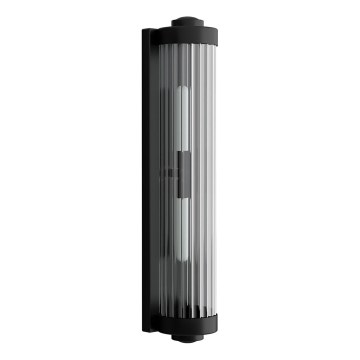 Open Design OR84498 - Настенный светильник для ванной комнаты FUMI 2xG9/8W/230V IP44 чёрный