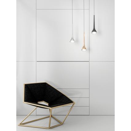 Open Design OR84795 - LED люстра на тросе CRIMA LED/7W/230V черная