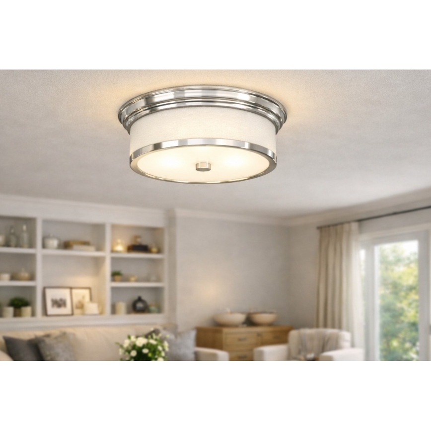 Open Design OR84863 - Потолочный светильник FAMBURO 3xE14/12W/230V Ø 31 см, полированный хром