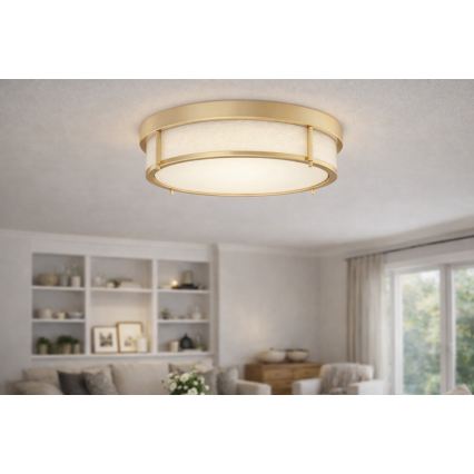 Open Design OR84955 - Стельовий світильник ROMI 3xE14/12 Вт/230 В, діаметр 40 см, латунь
