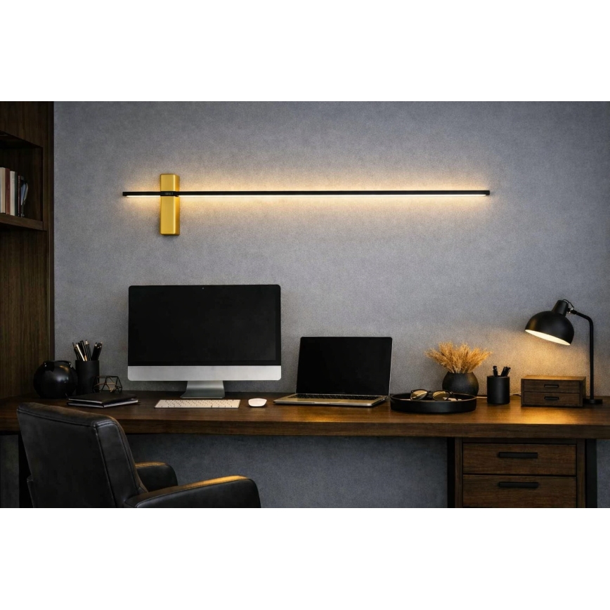 Open Design OR85075 - LED настінний світильник BENE LED/10,5 Вт/230 В 100 см золотий