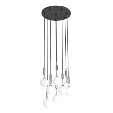 Open Design OR85327 - Подвесная люстра на тросе ERO 8xG9/8W/230V, полированный хром