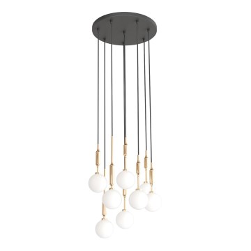 Open Design OR85334 - Люстра на тросе ERO 8xG9/8W/230V золотая