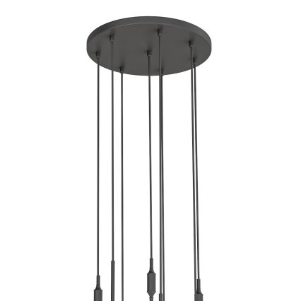 Open Design OR85341 - Люстра на тросе ERO 8xG9/8W/230V черная