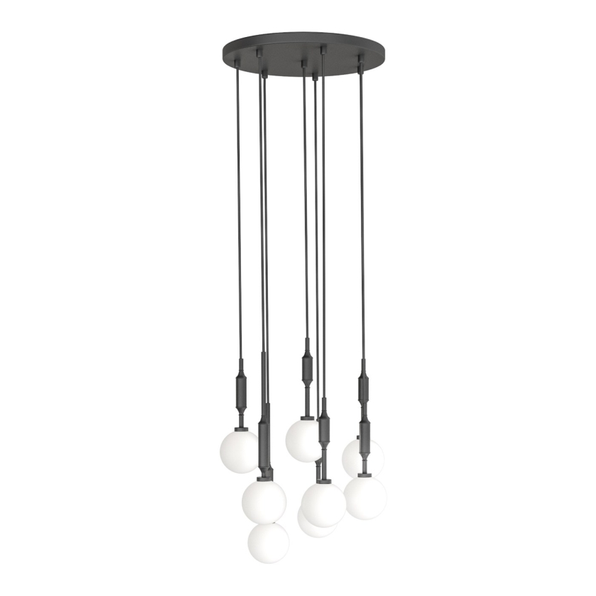 Open Design OR85341 - Люстра на тросе ERO 8xG9/8W/230V черная