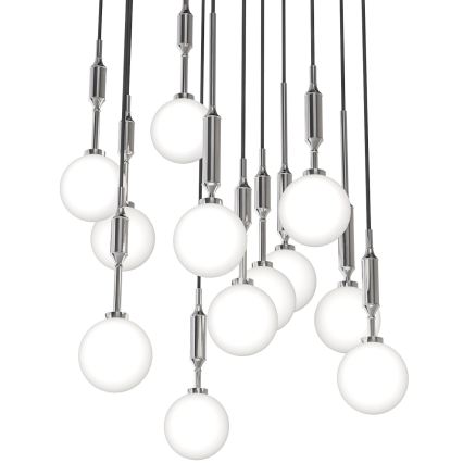 Open Design OR85389 - Підвісна люстра на тросі ERO 12xG9/8W/230V глянцевий хром