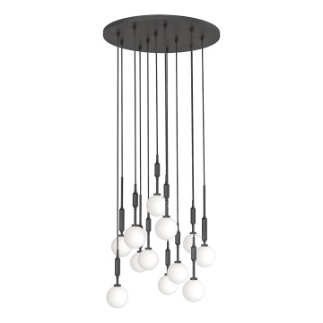 Open Design OR85402 - Люстра на тросі ERO 12xG9/8W/230V чорна