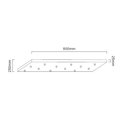 Open Design OR85457 - Підвісна люстра на тросі ERO 12xG9/8W/230V, золота