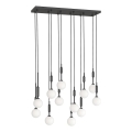 Open Design OR85464 - Подвесная люстра на тросах ERO 12xG9/8W/230V чёрная
