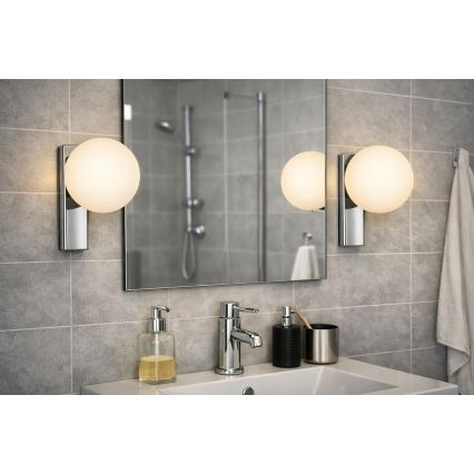 Open Design OR85525 - Бра для ванной комнаты BOLETTA 1xG9/8Вт/230В IP44 полированный хром