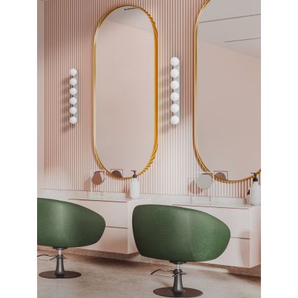 Open Design OR85693 - Настенный светильник для ванной комнаты MERINO 6xG9/8W/230V 61 см IP44 глянцевый хром