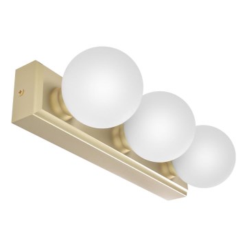 Open Design OR85716 - Настенный светильник для ванной MERINO 3xG9/8W/230V 30 cm IP44 латунь