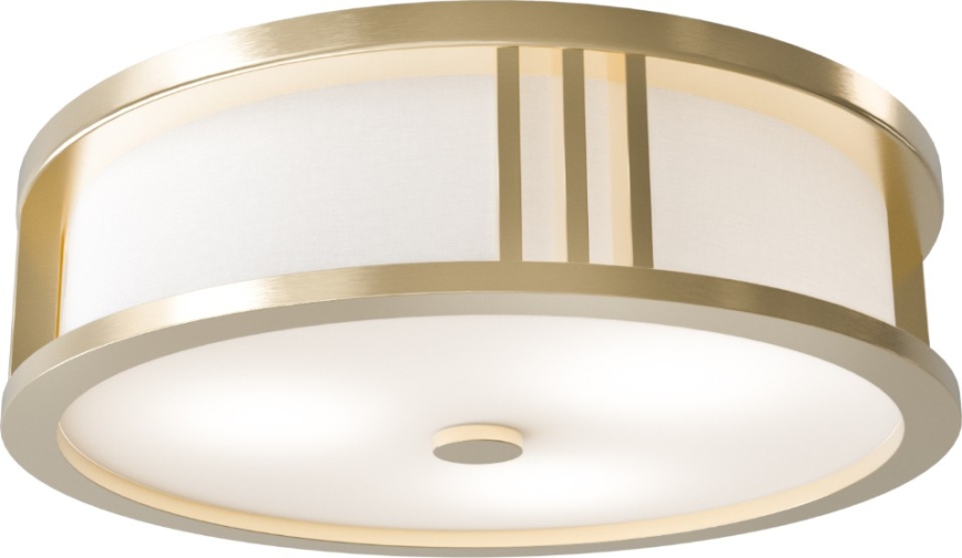 Open Design OR85778 - Стельовий світильник SANDRO 3xE14/12W/230V, діаметр 35 см, латунь