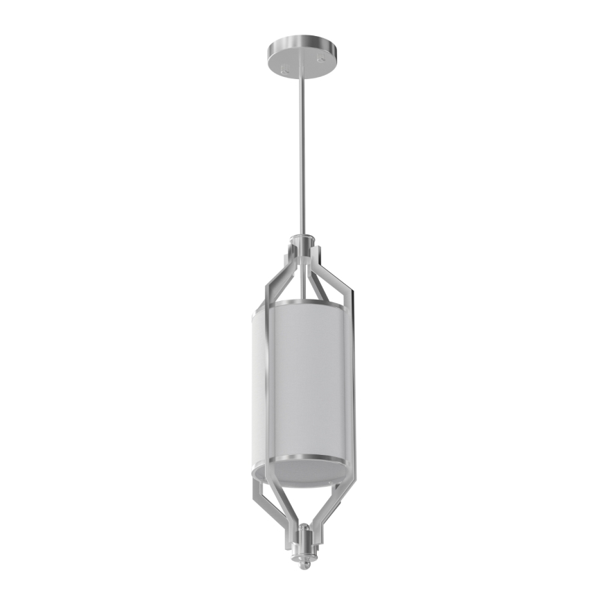 Open Design OR85853 - Люстра на штанге ZUNDO 1xE27/15W/230V матовый хром/белый