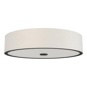 Open Design OR86027 - Потолочный светильник ZALINDRO 6xE27/15W/230V диам. 74,5 см белый/чёрный
