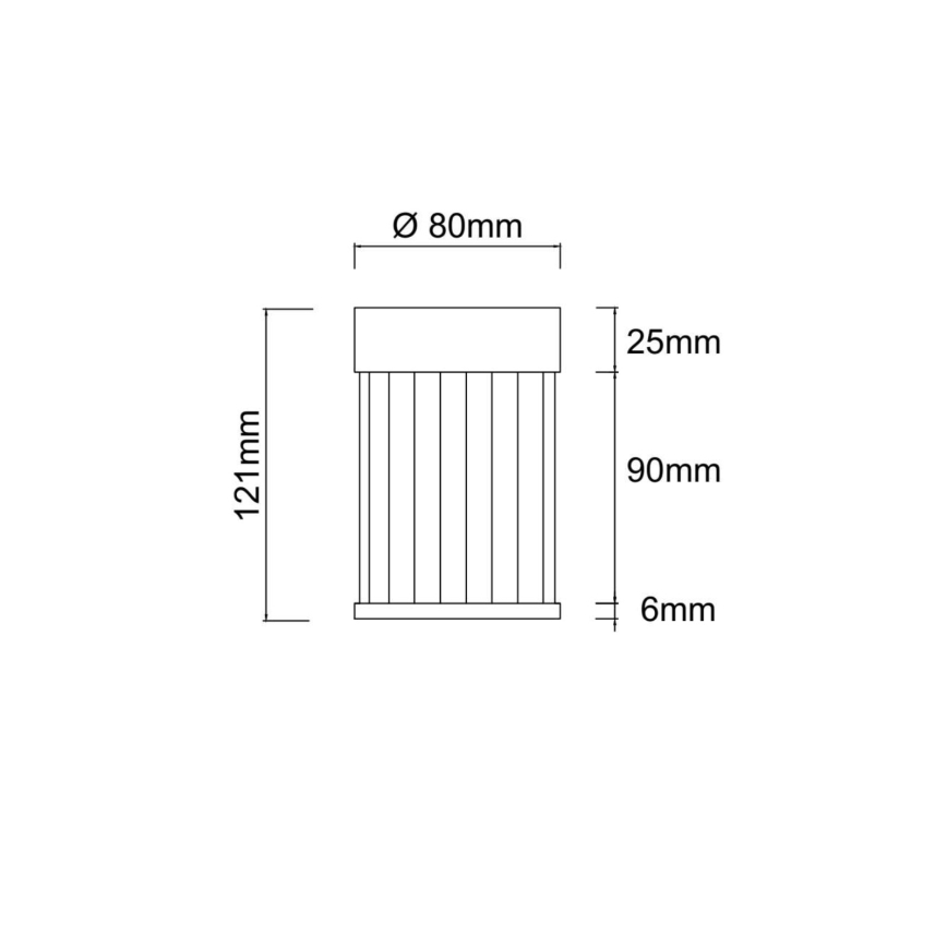 Open Design OR86072 - Точковий світильник FIATTO 1xG9/8 Вт/230 В, полірований хром