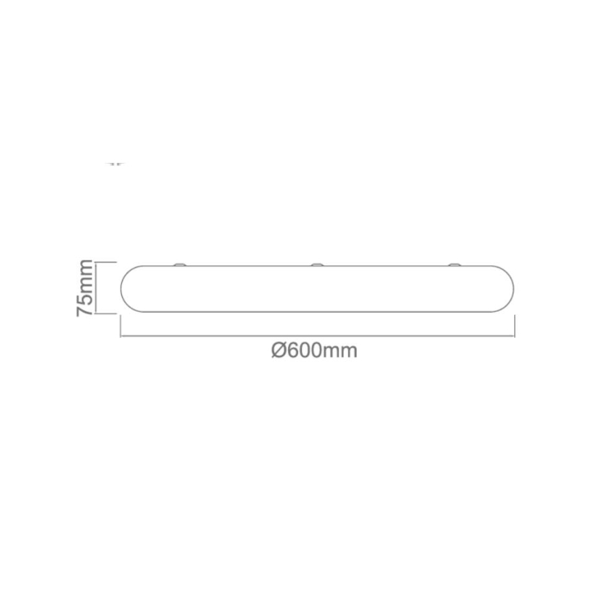 Open Design OR86218 - потолочный светильник PIATTO LED/55W/230V 3000/4500/6500K, диаметр 60 см, белый
