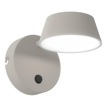 Open Design OR86546 - LED настінний світильник TIMO LED/6W/230V 3000/4500/6500K бежевий