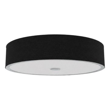 Open Design OR86577 - Стельовий світильник ZALINDRO 6xE27/15W/230V діам. 74,5 cm чорний/глянцевий хром