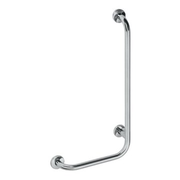 Опорний поручень 63x89 см, нержавіючий/сріблястий